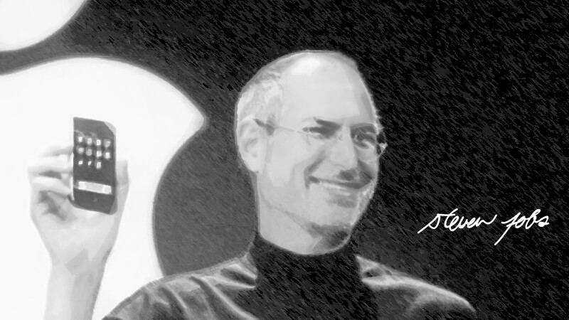 Steve Jobs pentouch