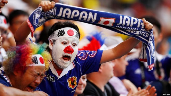 FIFA2018ワールドカップ　日本サポーター