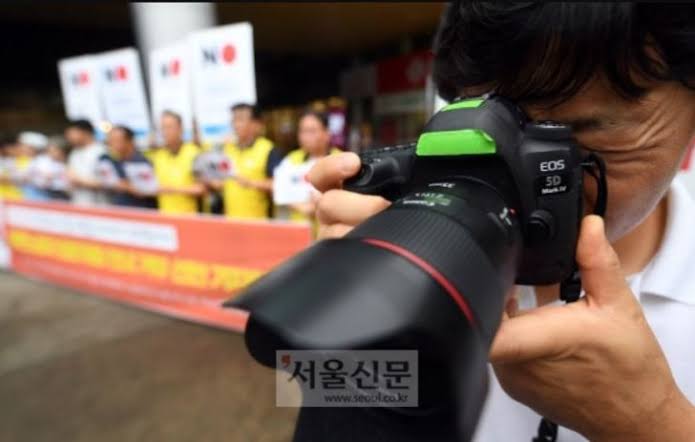 韓国　不買運動　カメラ　日本製