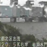 2019年台風19号　荒川　氾濫