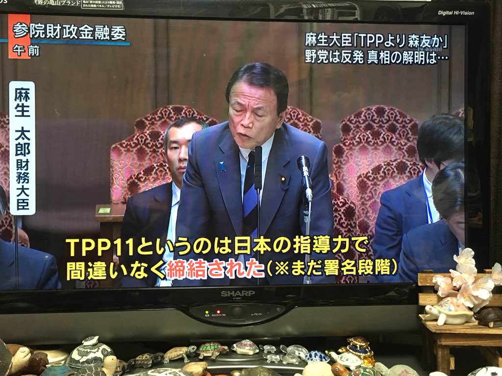 麻生　TPP　参院再生金融委