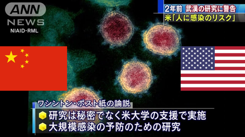 新型コロナウイルス　中国　アメリカ