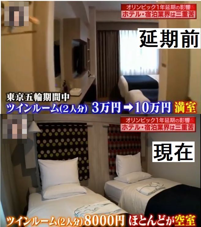 ホテル　１０万円　８千円