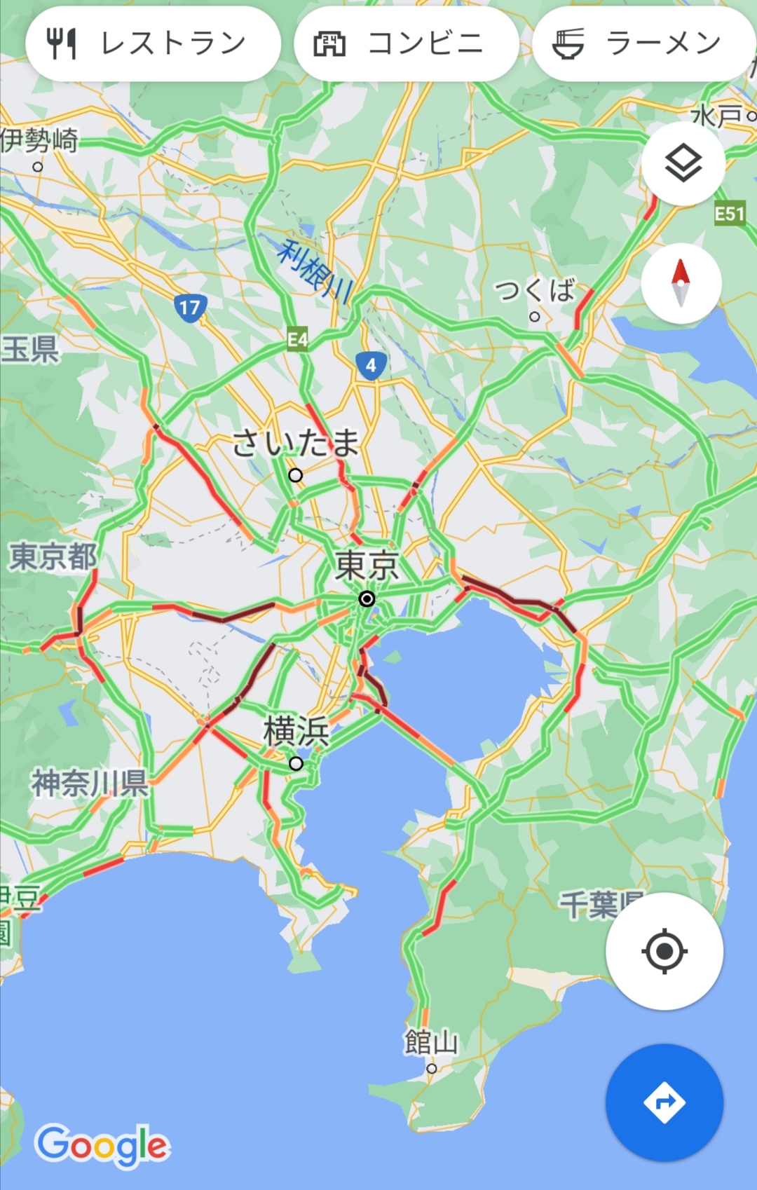GW　関東　渋滞