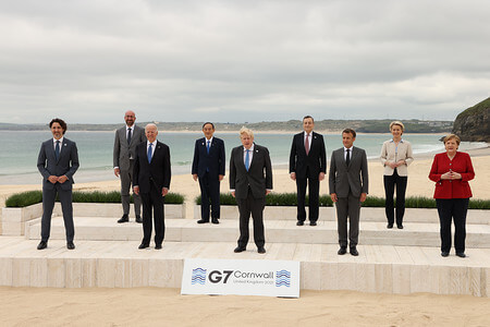 G7　各国首脳