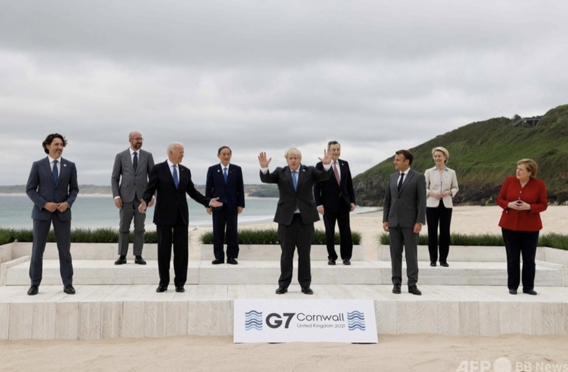 G7　菅首相