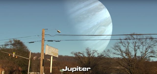 木星が月の位置にあったら