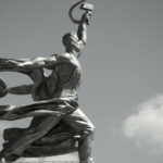 労働者 記念碑 モスクワ
