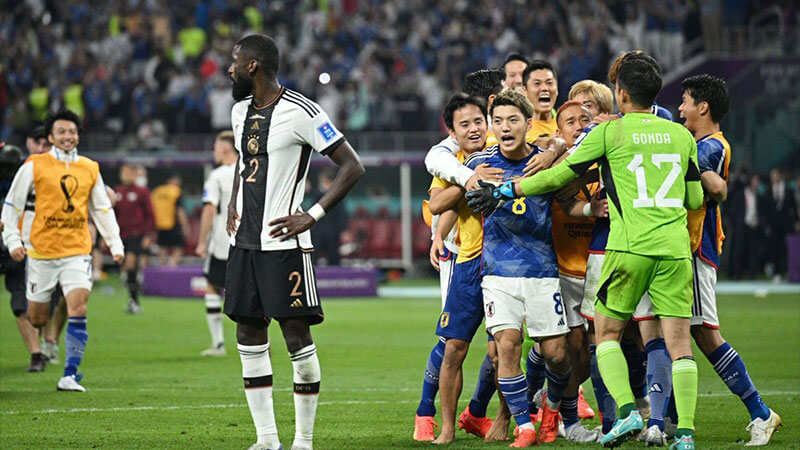 ドイツ　日本　サッカーワールドカップ2022